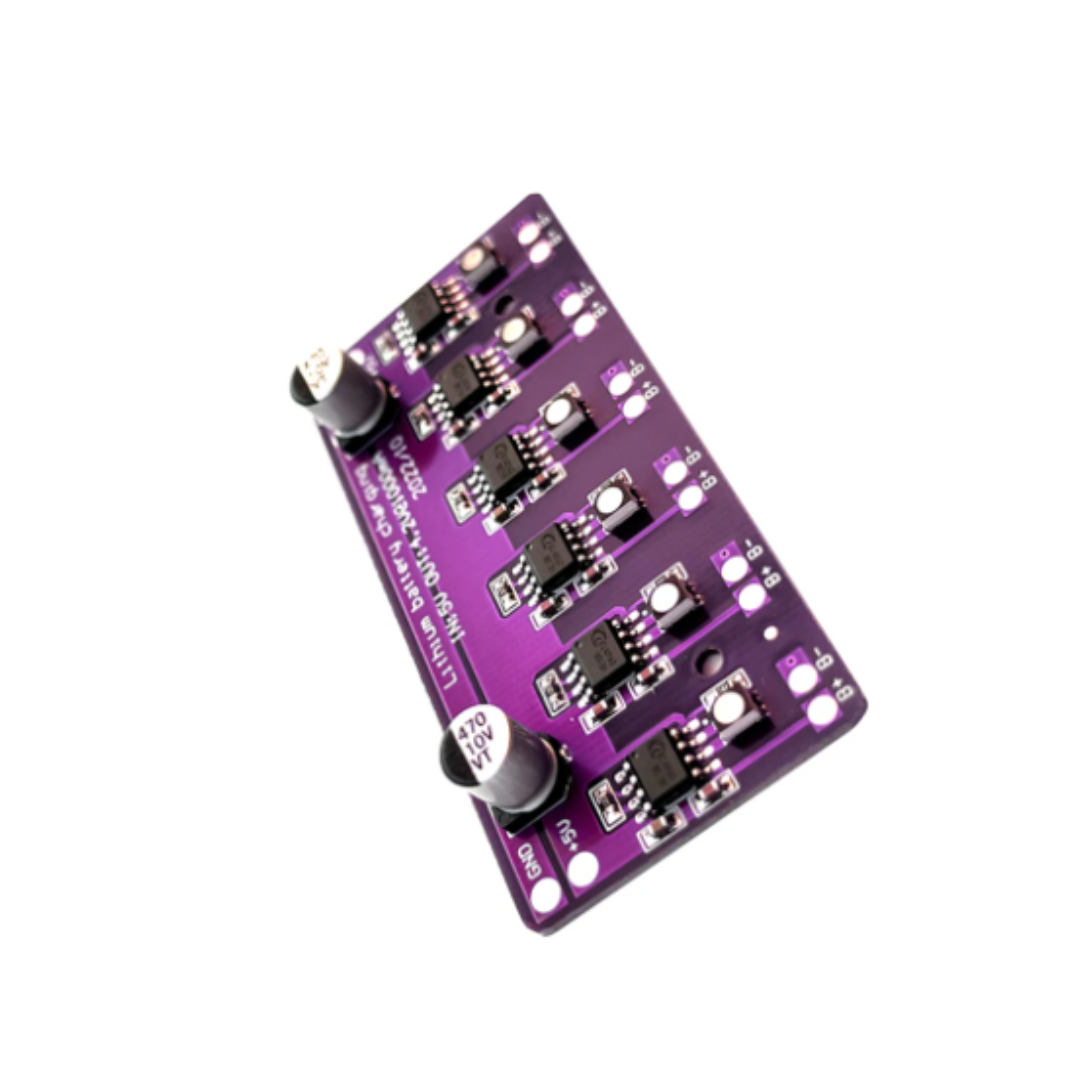 Tp4056 Cargador para 6 Baterias 1A